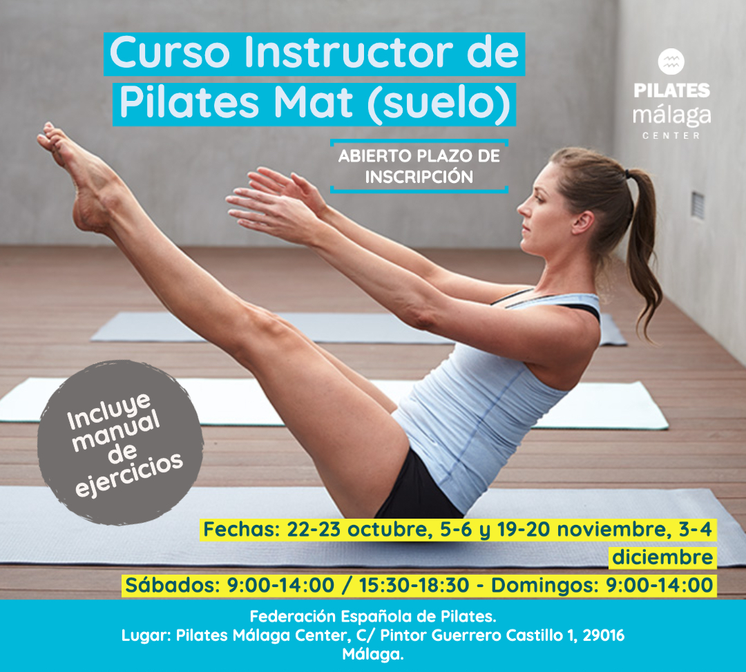 ABIERTO EL PLAZO DE INSCRIPCIÓN PARA LA NUEVA EDICIÓN DEL CURSO DE INSTRUCTOR DE PILATES MAT